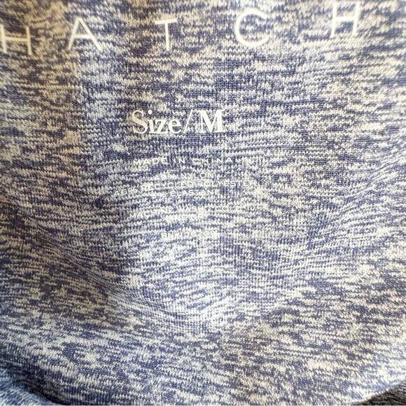 HATCH Body Rib Unitard in Blue Melange – Medium (Maternity Unitard, Size M) - Picture 8 of 9